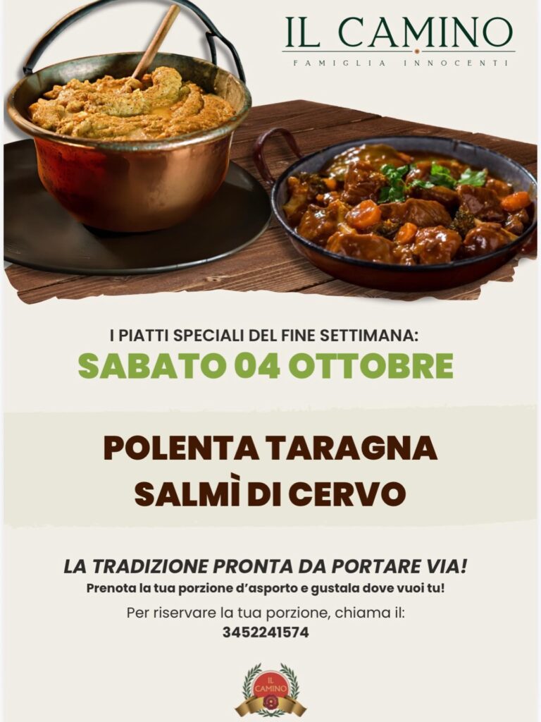 I sabati della tradizione Il Camino